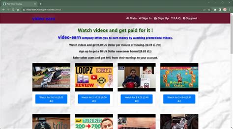 watch videos get paid scam